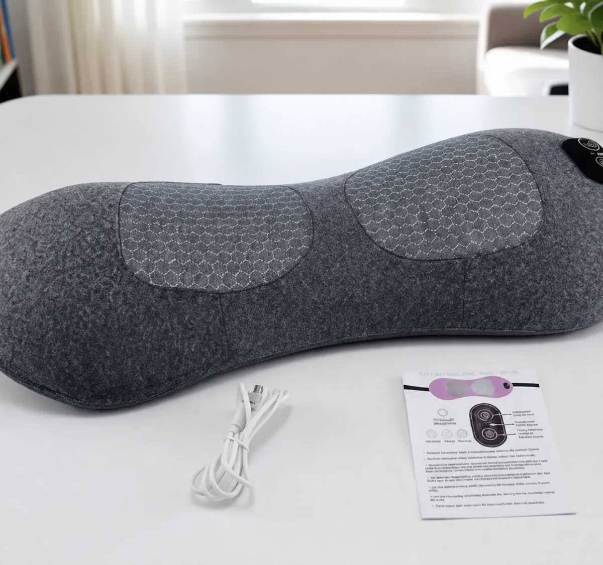 SpinePod reçu à la maison, déballé avec son câble et sa notice